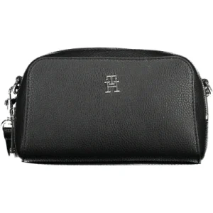 Tommy Hilfiger Damski emblemat TH Crossover, Czarny, OS, One Size Tommy Hilfiger Damski emblemat TH Crossover, Czarny, OS, One Size