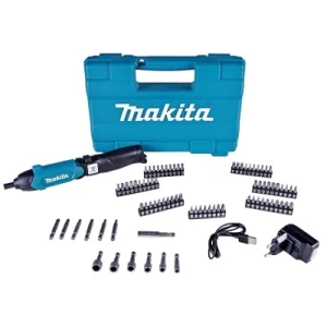 Makita DF001DW Wkrętarka akumulatorowa – z 81 akcesoriami Makita DF001DW Wkrętarka akumulatorowa – z 81 akcesoriami