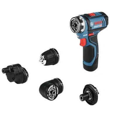 Bosch GSR 12V-15 FC Professional - Wiertarko-wkrętarka - Zestaw - obrazek 1