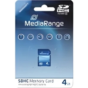 MediaRange SDHC karta pamięci, klasa 10, 4 GB MediaRange SDHC karta pamięci, klasa 10, 4 GB