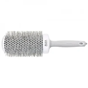 Olivia Garden Expert Blowout Speed biała i szara szczotka do włosów 65 Olivia Garden Expert Blowout Speed biała i szara szczotka do włosów 65
