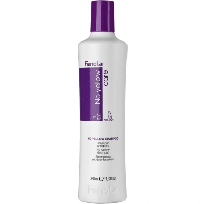 Fanola Zestaw No Yellow Szampon Do Włosów Blond Maska 2 x 350 ml - obrazek 1