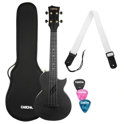 Ukulele koncertowe Carbon Fibre BK typ Enya - obrazek 1