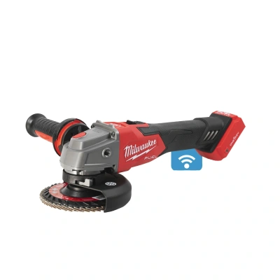 Milwaukee ONEKEY M18ONEFSAG125XB 0X szlifierka kątowa z akumulatorem i hamulcem, neutralna - obrazek 1