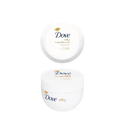 Dove, Silky, jedwabisty krem do ciała, 300 ml Dove, Silky, jedwabisty krem do ciała, 300 ml
