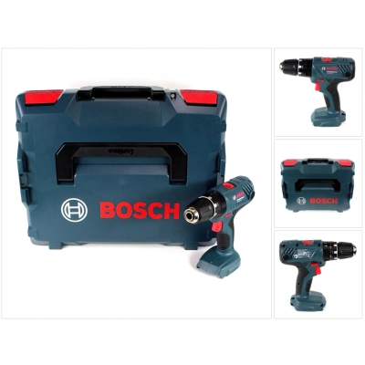Bosch Professional 18 V System akumulatorowa wiertarko wkrętarka udarowa GSB 18V 21 (maks. moment obrotowy Nm, w zestawie L BOXX, bez akumulatora/ładowarki) - obrazek 1
