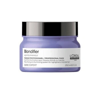 L’OREAL Professionnel Blondifier MASK FOR Highlighted OR Blonde HAIR Maska do włosów, Rozmiar: 250 ml, ` L’OREAL Professionnel Blondifier MASK FOR Highlighted OR Blonde HAIR Maska do włosów, Rozmiar: 250 ml, `