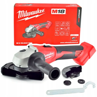 Szlifierka kątowa 125 mm Milwaukee M18 BLSAG125X 0 Domitech.pl