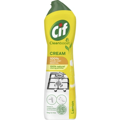 Mleczko do czyszczenia CIF Cream Lemon 500 ml - obrazek 1