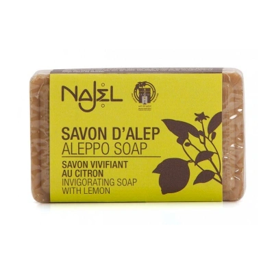NAJEL Mydło z Aleppo cytryną, 100 g - obrazek 1