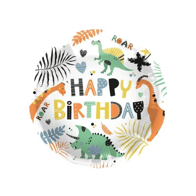Folat 67928 Balon foliowy Dino Roars 45 cm - obrazek 1