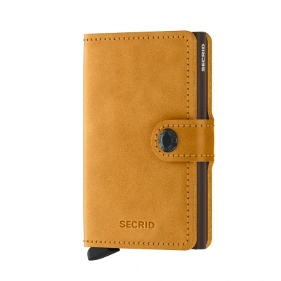 Portfel mały Miniwallet Secrid Vintage ochre Portfel mały Miniwallet Secrid Vintage ochre