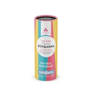 Ben & Anna Coco Mania Wegański Dezodorant w Tubie Papierowej 40 g Ben & Anna Coco Mania Wegański Dezodorant w Tubie Papierowej 40 g