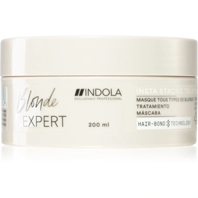 Indola blond Expert Insta Strong odżywcza maska do włosów 200 ml - obrazek 1