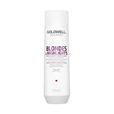 Goldwell, Dualsenses Blondes&Highlights, szampon neutralizujący do włosów blond, 250 ml