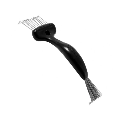 Olivia Garden Brush Cleaner Czarny Bezproblemowe Czyszczenie, Materiały z Recyklingu, Idealny dla Wszelkich Rozmiarów Szczotek do Włosów - obrazek 1
