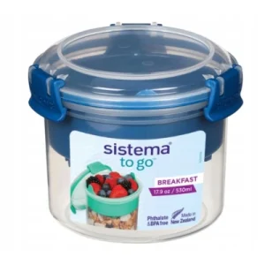 Sistema, Śniadaniówka Breakfast To Go 21355, 530 ml Sistema, Śniadaniówka Breakfast To Go 21355, 530 ml