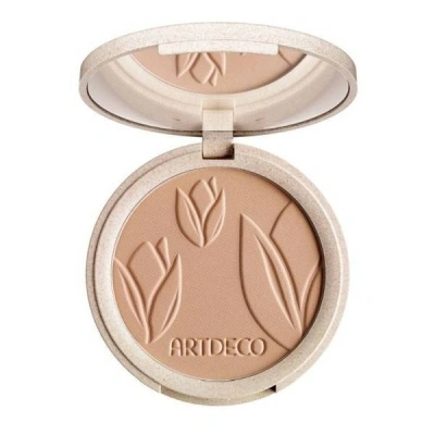 Artdeco Green Couture Natural Finish Compact Foundation nr 3 Warm Honey - obrazek 1