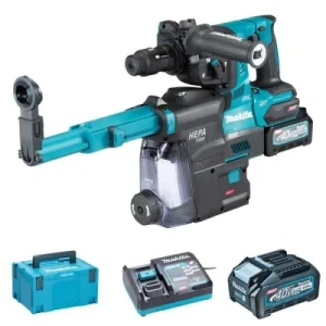 Perforator SDS Plus 40V + 2 akumulatory XGT 4Ah ładowarka skrzynka MAKPAC MAKITA HR002GM204 Perforator SDS Plus 40V + 2 akumulatory XGT 4Ah ładowarka skrzynka MAKPAC MAKITA HR002GM204
